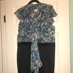 The Loft Floral Shift Dress